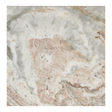 Felix 15" Contemporary Natural Marble Handmade Cube End Table - JONATHAN Y